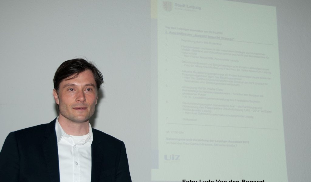 Heiko Rosenthal, Bürgermeister Umwelt, Ordnung, Sport der Stadt Leipzig beim 2. Leipziger Auwaldforum | Foto: Ludo Van den Bogaert