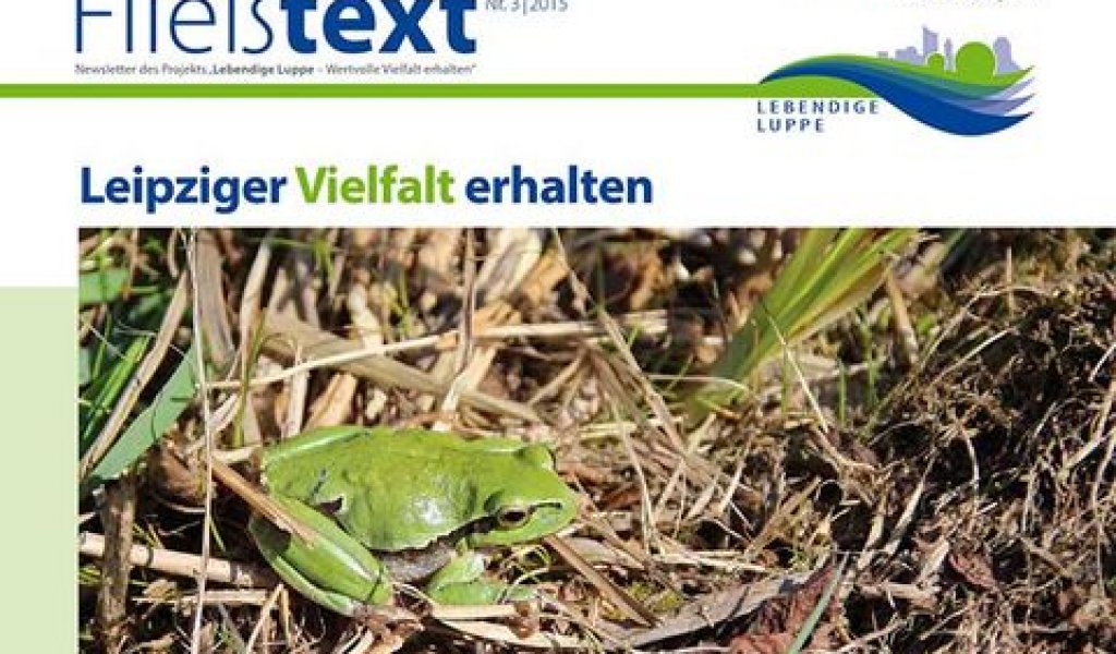 Der dritter Fließtext ist da! | Foto: NABU Sachsen