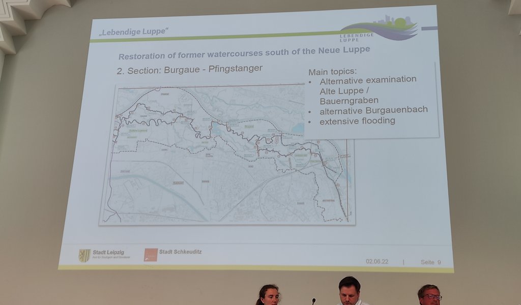 Vortrag vom OBM Rayk Bergner auf der WCC 2022 | Foto: Karolin Tischer | NABU Sachsen